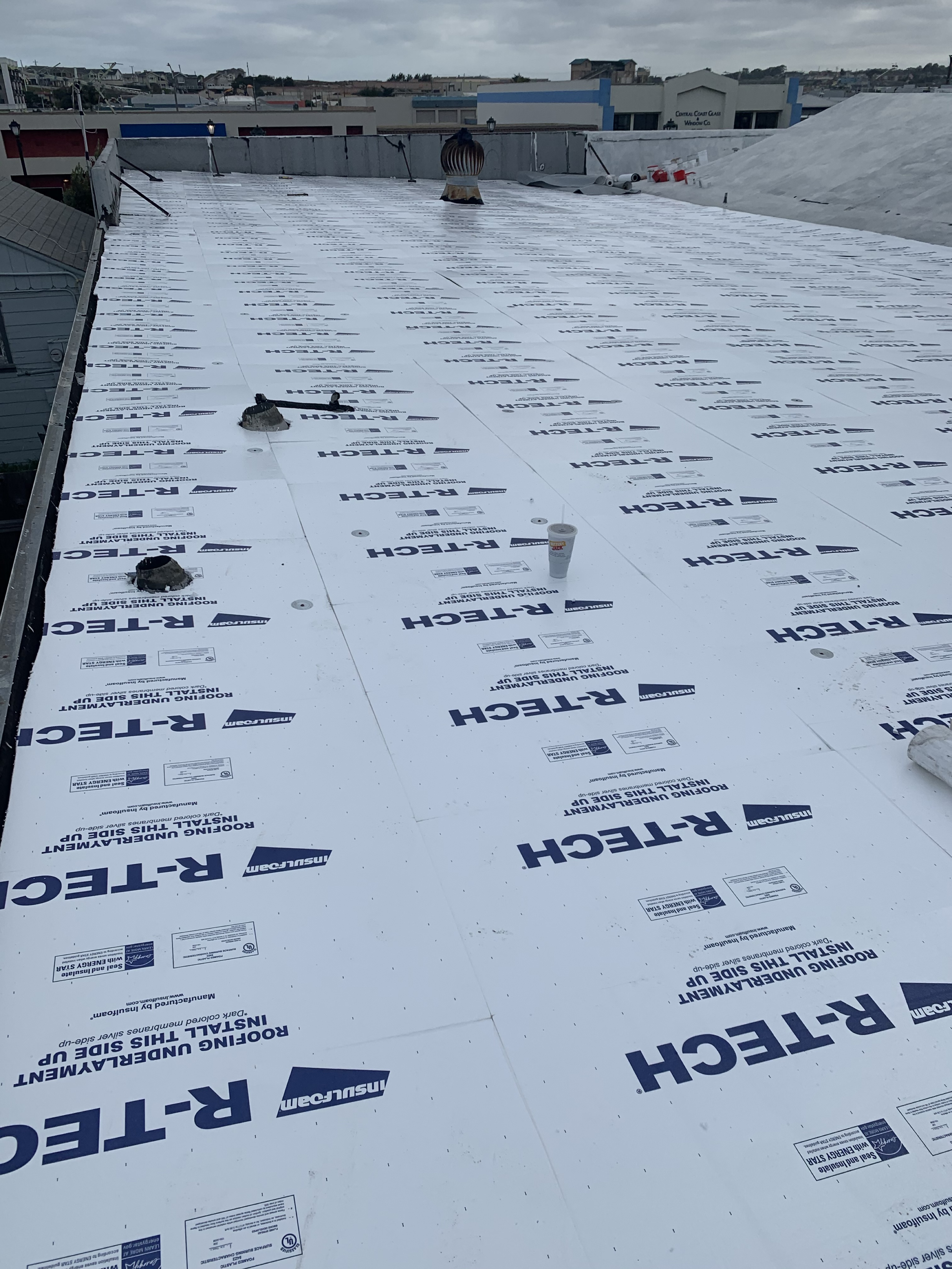 Roof decking replacement